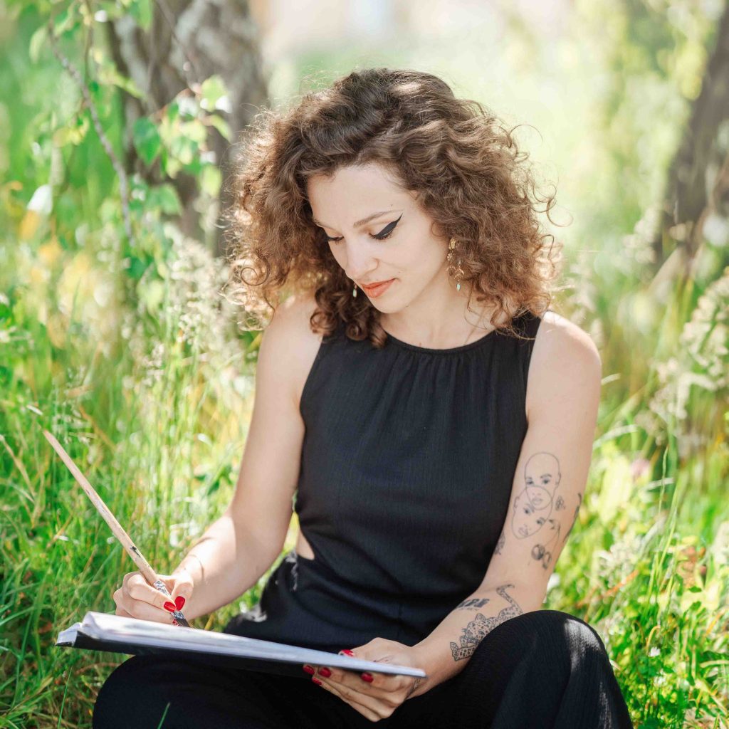 Manon L., peintre muraliste