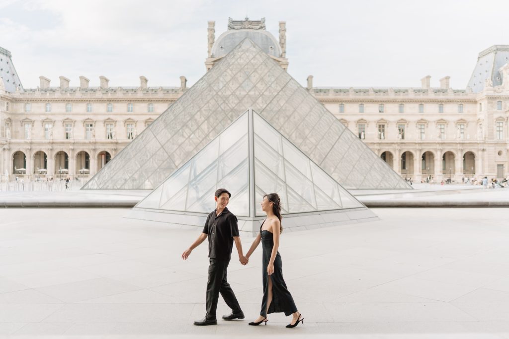 séance photo engagement à Paris