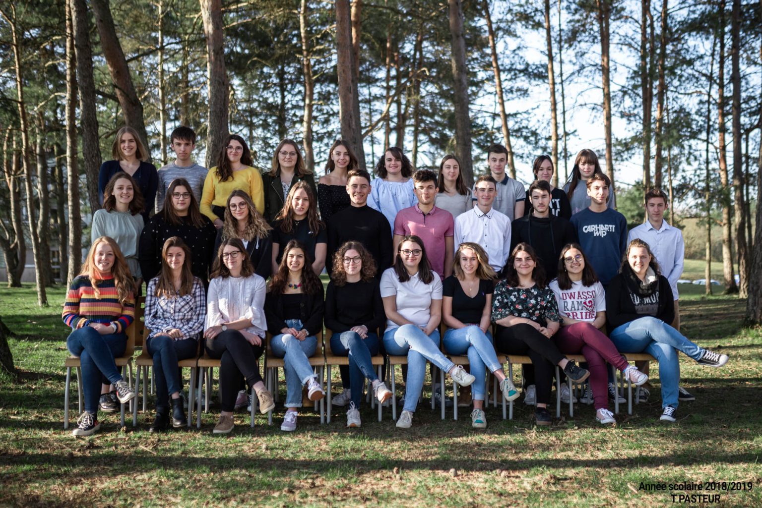 Photos de classe 2019 Lycée CDG - Chaumont